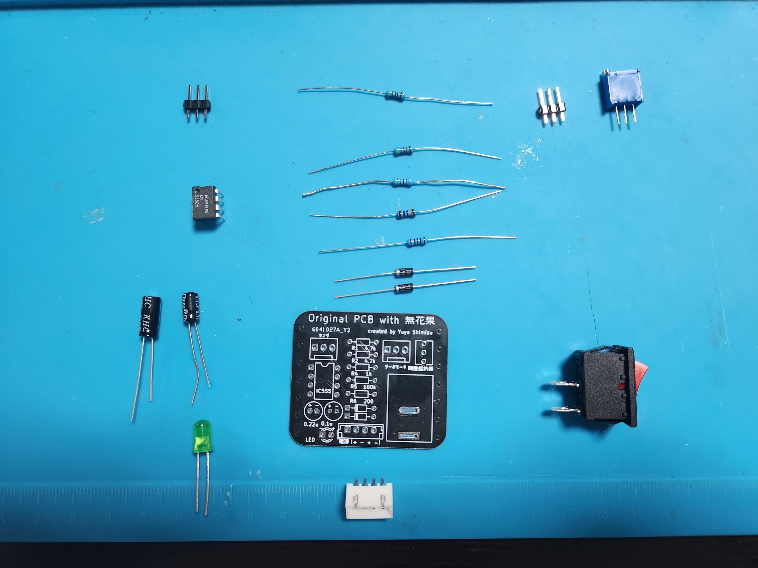 NPO法人無花果での電子工作キットの作成・授業の提供