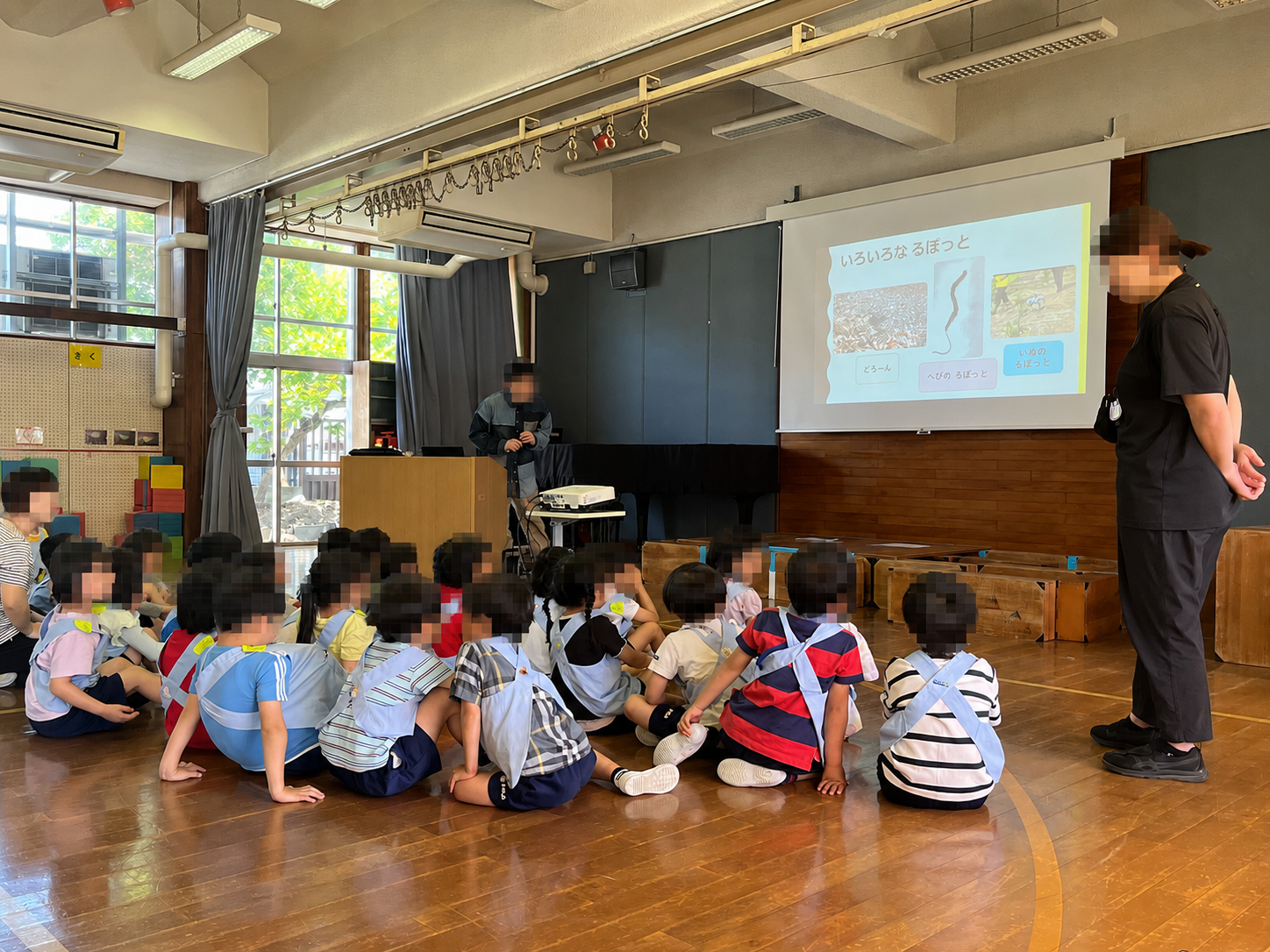 ロボットワークショップ in岡山大学附属幼稚園_#3